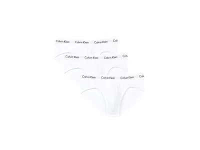 Calvin Klein Underwear Cotton Stretch Multipack Hip Brief In White