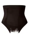 Calvin Klein Underwear High-waisted Briefs In Black