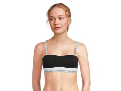 Calvin Klein Underwear Icon Cotton Modal Lightly Lined Bandeau Bra In Multi
