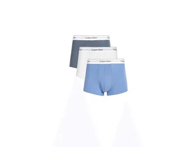 Calvin Klein Underwear Icon Cotton Stretch Trunks 3-pack In Multi