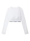 Calvin Klein Underwear Icon Long-sleeve T-shirt In White