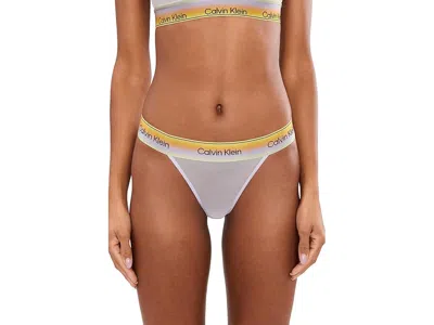 Calvin Klein Underwear Icon Mesh String Thong In Multi