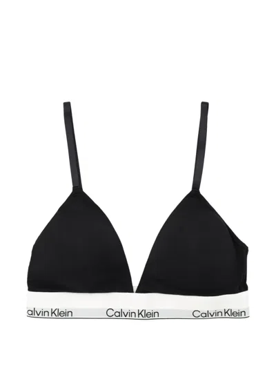 Calvin Klein Underwear Icon Triangle Bralette In Black