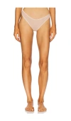 Calvin Klein Underwear Ideal Cotton Thong In Cedar