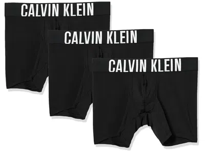 Calvin Klein Underwear Intense Power 3-pack Boxer Brief In Black