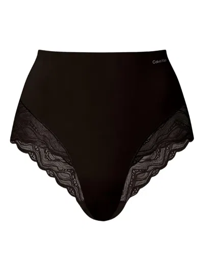 Calvin Klein Underwear Lace Briefs In Black