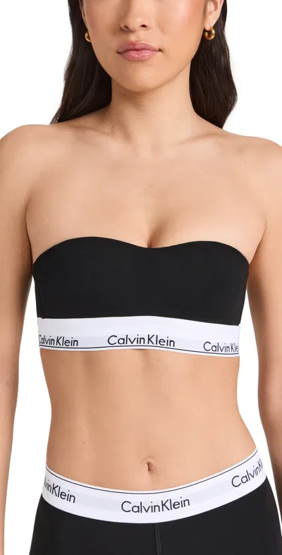 Calvin Klein Underwear Lightly Lined Bandeau Black