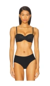 Calvin Klein Underwear Lightly Lined Strapless Bra In Black