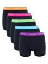 Calvin Klein Underwear Logo-waistband Boxers (pack Of Five)