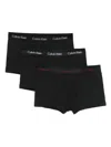 Calvin Klein Underwear Logo-waistband Boxers (pack Of Three) In Black