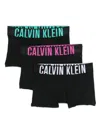 Calvin Klein Underwear Logo-waistband Boxers (pack Of Three) In Black