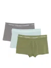 Calvin Klein Underwear Logo-waistband Boxers (pack Of Three) In Gray