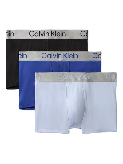 Calvin Klein Underwear Logo-waistband Boxers (pack Of Three) In Multi