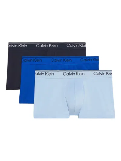 Calvin Klein Underwear Logo-waistband Boxers (pack Of Three) In Multi