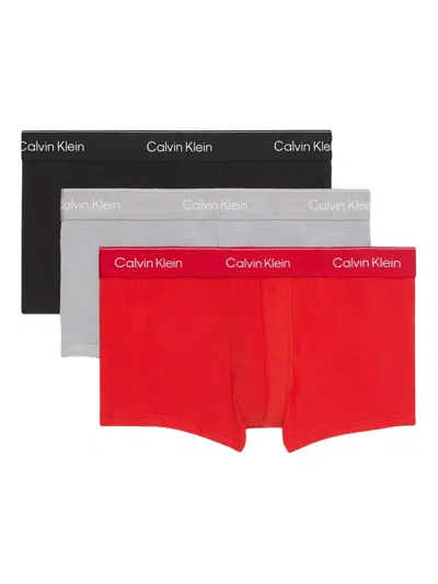 Calvin Klein Underwear Logo-waistband Boxers (pack Of Three) In Multi