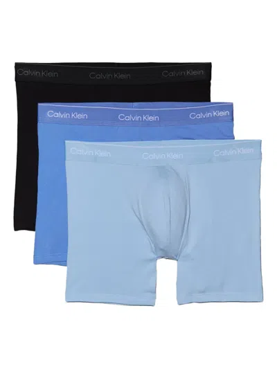 Calvin Klein Underwear Logo Waistband Boxers (pack Of Three) In Multi