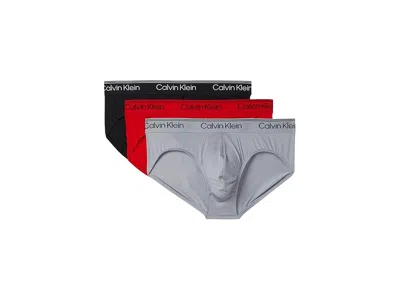 Calvin Klein Underwear Micro Stretch 3-pack Hip Brief In Multi
