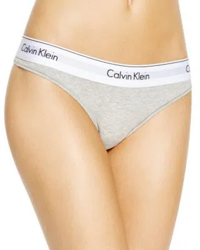 Calvin Klein Underwear Modern Cotton Bikini In Gray