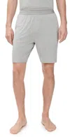 Calvin Klein Underwear Modern Modal Sleep Shorts Grey Heather In Grey Heather
