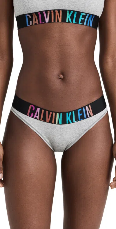 Calvin Klein Underwear Ombre Pride Bikini Briefs Grey Heather