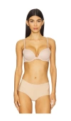 Calvin Klein Underwear Perfectly Fit Push Up Plunge Bra In Cedar