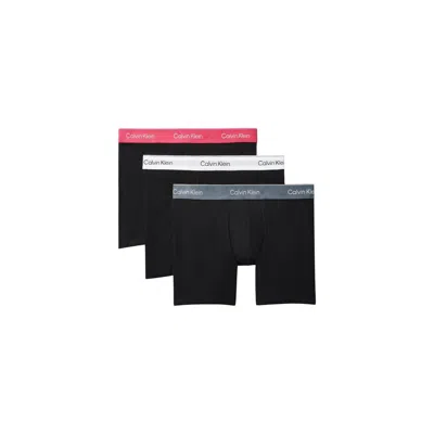 Calvin Klein Underwear Pink Cotton Boxers In Multi
