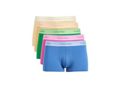 Calvin Klein Underwear Pride Cotton Low Rise Trunks 5-pack In Multi