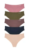 Calvin Klein Underwear Thong 5 Pack In Multi