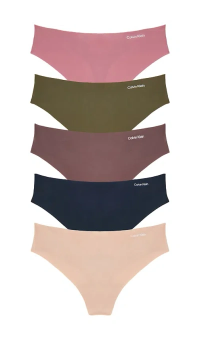 Calvin Klein Underwear Thong 5 Pack In Multi