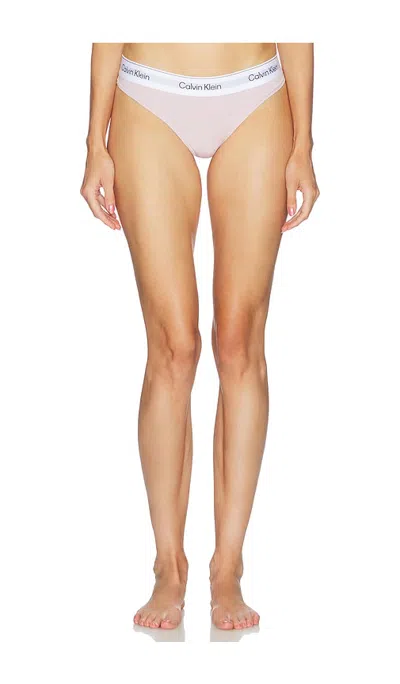 Calvin Klein Underwear Thong In Blue