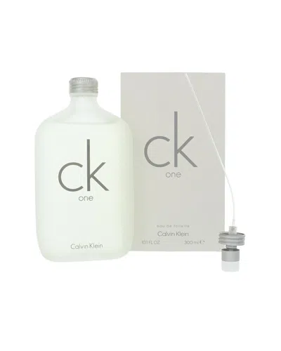Calvin Klein Unisex 10oz Ck One Edt In Transparent