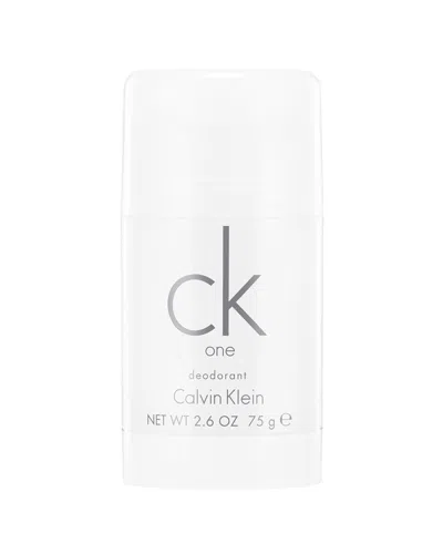 Calvin Klein Unisex 2.6oz Ck One Deodorant Stick In White
