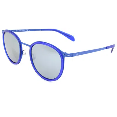 Calvin Klein Unisex 49mm Electric Blue Sunglasses