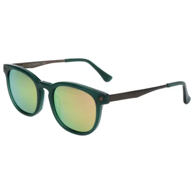 Calvin Klein Unisex 50mm Olive Sunglasses In Green