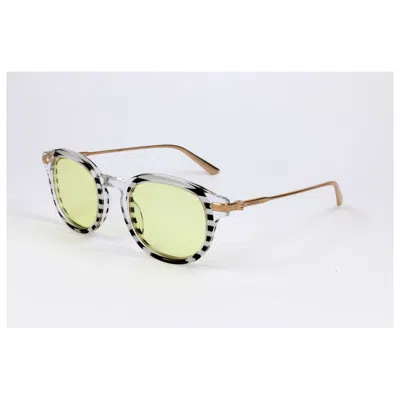 Calvin Klein Unisex 50mm White Sunglasses In Multi