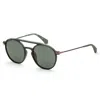 Calvin Klein Unisex 52mm Brown Sunglasses In Multi