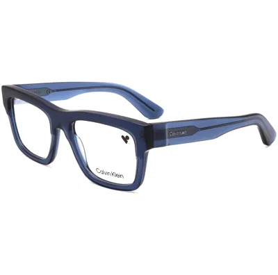 Calvin Klein Unisex 54 Mm Blue Opticals