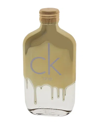 Calvin Klein Unisex 6.7oz Ck One Gold Edt In Transparent
