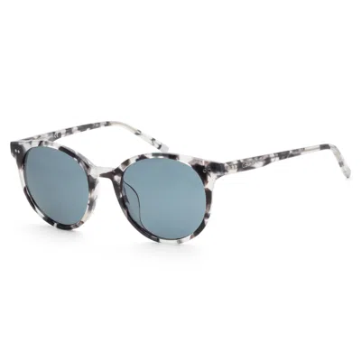 Calvin Klein Unisex Black Sunglasses Ck4327sa-037 In Blue