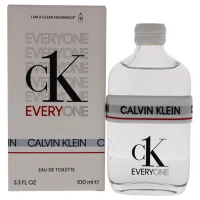 Calvin Klein Unisex Ck Everyone Edt 3.3 oz (100 Ml) In Blue/orange