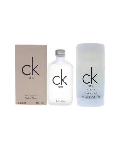 Calvin Klein Unisex Ck One 2pc Kit In Transparent