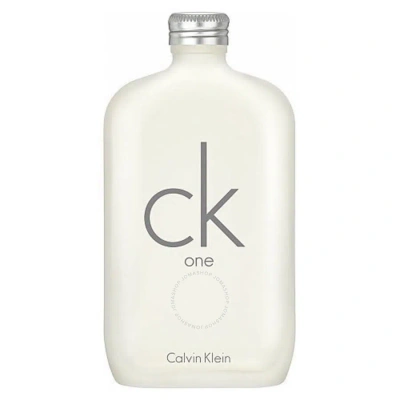 Calvin Klein Unisex Ck One Edt Spray 3.4 oz (tester) Fragrances 3616303322571 In Green