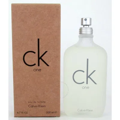 Calvin Klein Unisex Ck One Edt Spray 6.8 oz (tester) (200 Ml) In White