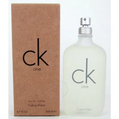 Calvin Klein Unisex Ck One Edt Spray 6.8 oz (tester) (200 Ml) In Green