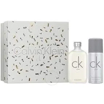 Calvin Klein Unisex Ck One Gift Set Fragrances 3616304678134 In Green