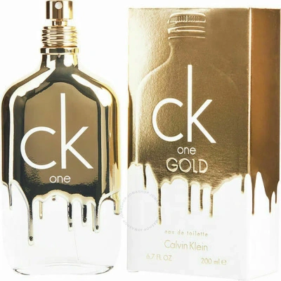 Calvin Klein Unisex Ck One Gold Edt 6.7 oz Fragrances 3614222155409