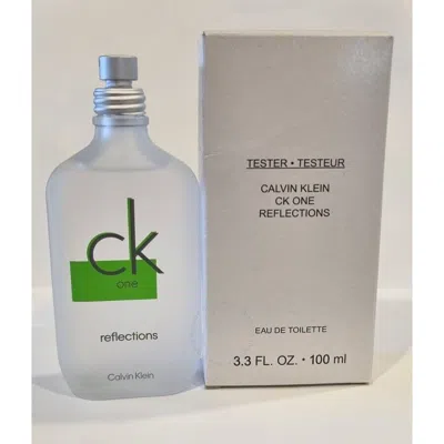 Calvin Klein Unisex Ck One Reflections Edt Spray 3.3 oz (tester) Fragrances 3616303463342 In White