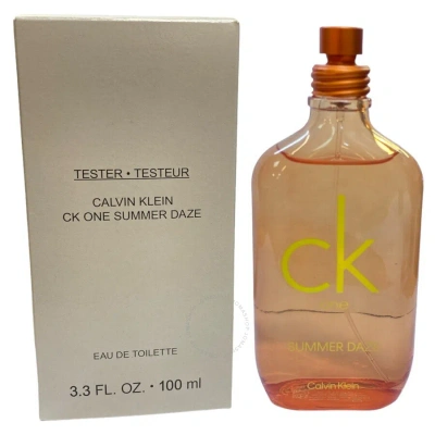 Calvin Klein Unisex Ck One Summer Daze Edt 3.4 oz (tester) Fragrances 3616303030322 In White