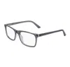Calvin Klein Unisex Ck20503 076 Get Crystal Eyeglasses In Crystal/clear In Gray