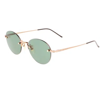 Calvin Klein Unisex Ck22112ts Sunglasses In Gold / Green